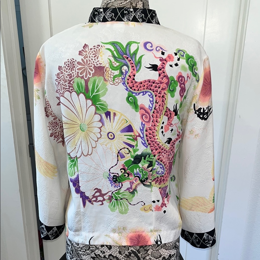 Citron Santa Monica Silk Multicolor Top